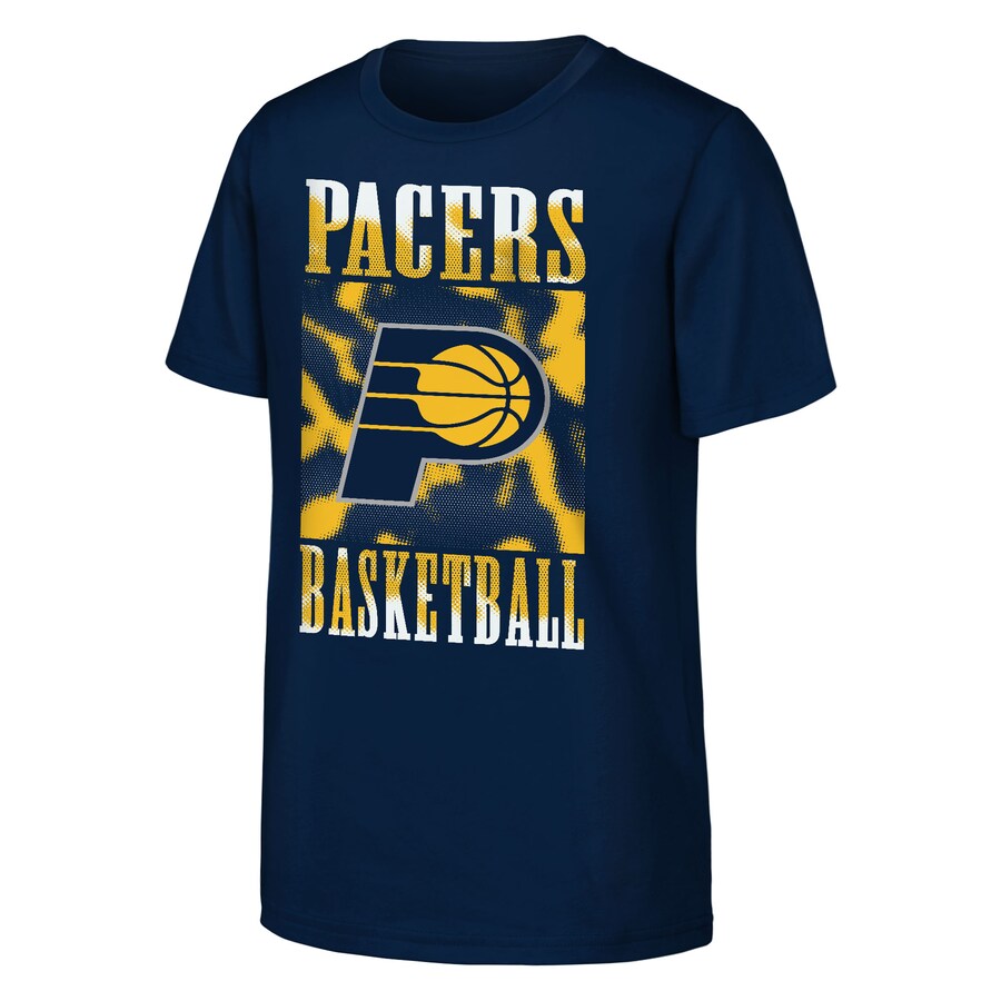 Youth Indiana Pacers Navy Garage Hero T-Shirt