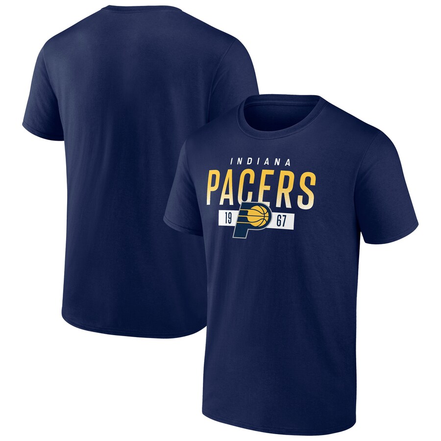 Men's Indiana Pacers Fanatics Navy Team T-Shirt