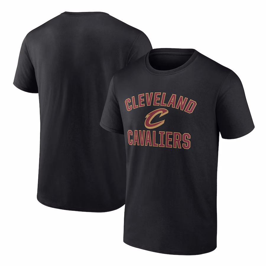 Men's Cleveland Cavaliers Black Victory Arch T-Shirt