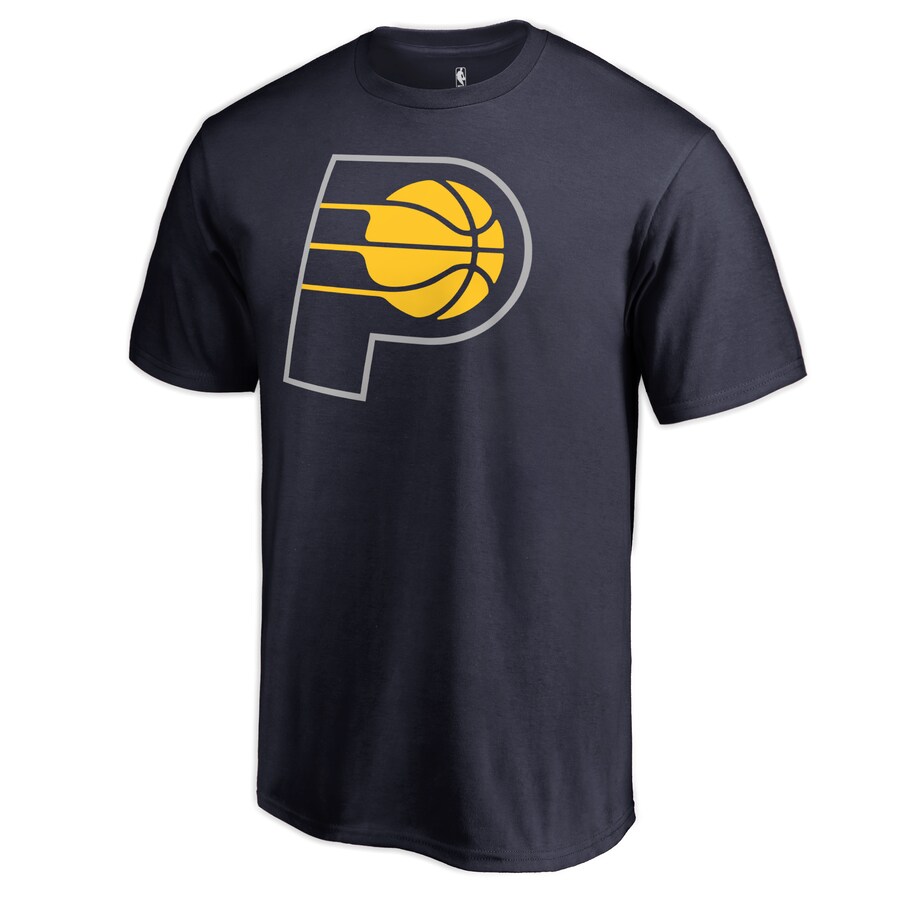 Men's Indiana Pacers Navy Primary Logo T-Shirt