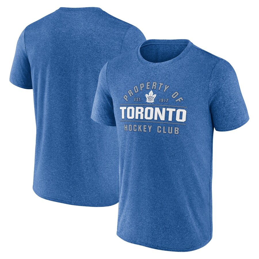 Men's Toronto Maple Leafs Fanatics Heather Blue Property Of T-Shirt