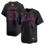 Men's New York Mets Pete Alonso Nike Black Alternate Limited Player Jersey