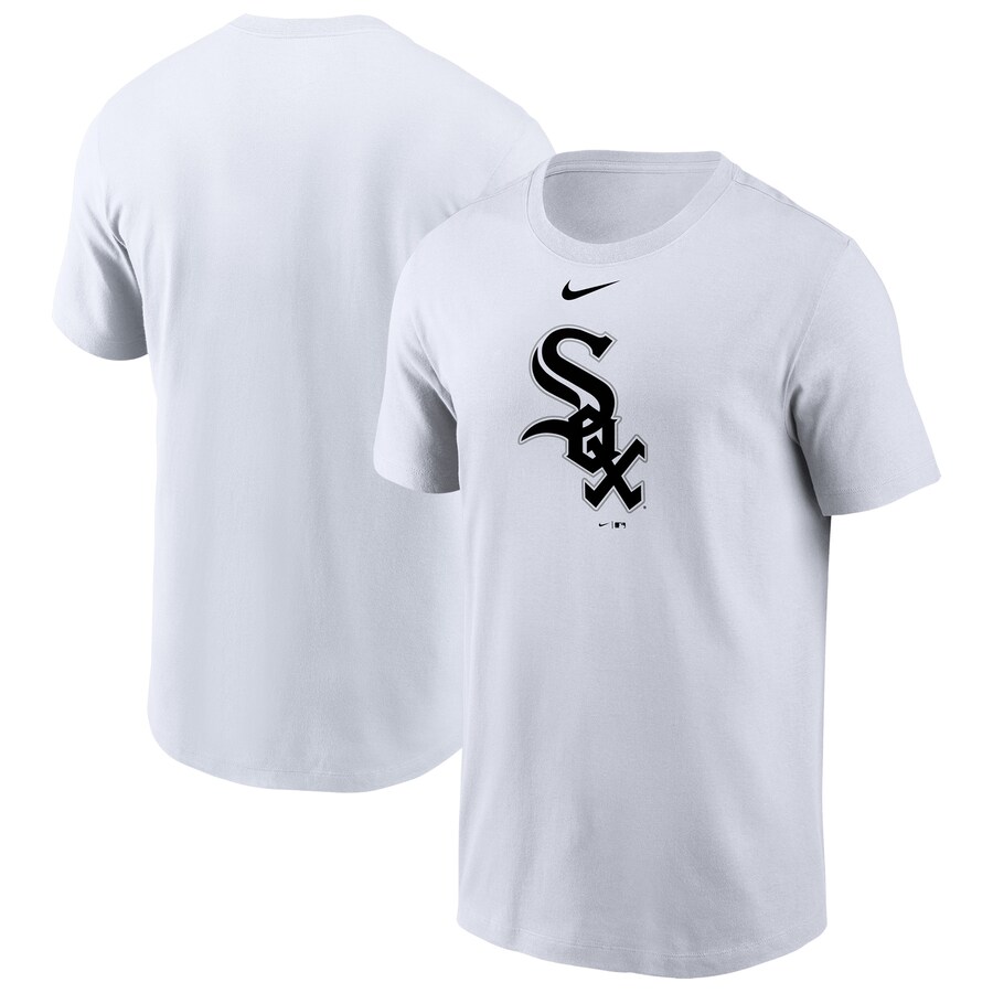 Men's Chicago White Sox Nike White Large Logo T-Shirt