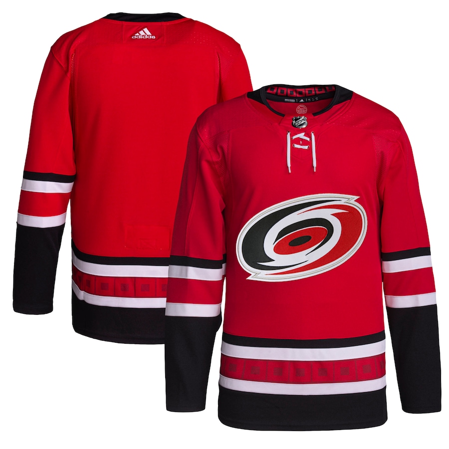 Men's Carolina Hurricanes adidas Red Alternate Primegreen Authentic Jersey
