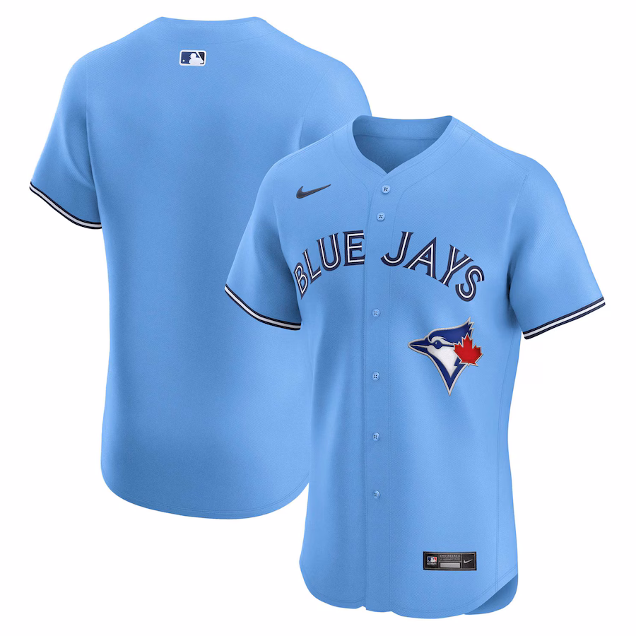 Men's Toronto Blue Jays Nike Powder Blue Home Elite Jersey