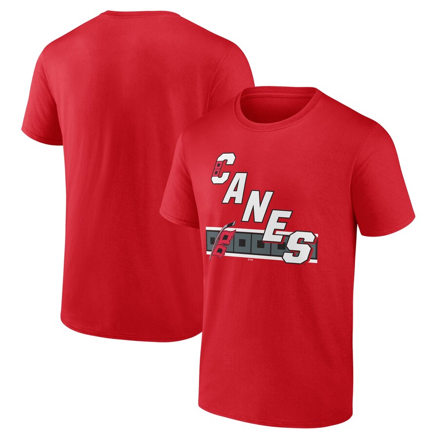 Men's Carolina Hurricanes Red Jersey Inspired T-Shirt