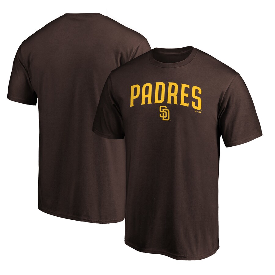 Men's San Diego Padres Brown Series Sweep T-Shirt