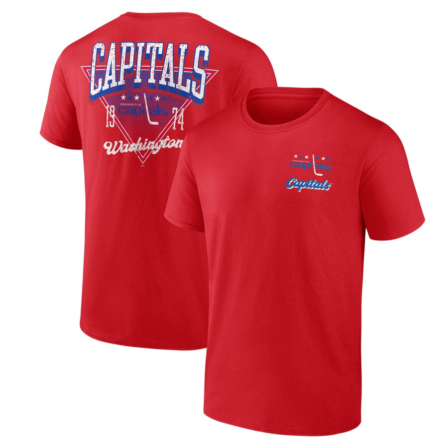 Men's Washington Capitals Red Never Over T-Shirt