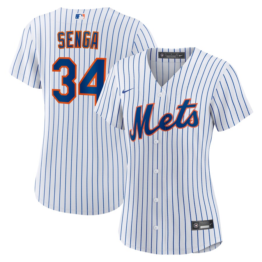 Women's New York Mets Kodai Senga Nike White Home Replica Jersey