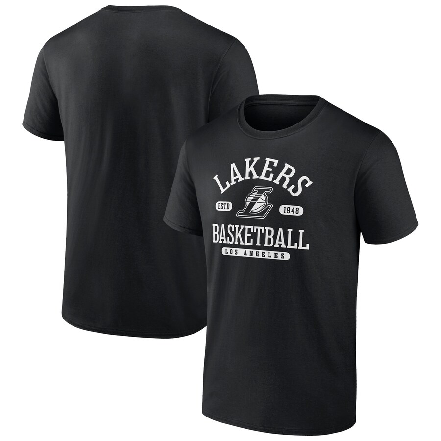 Men's Los Angeles Lakers Black Danger Zone T-Shirt