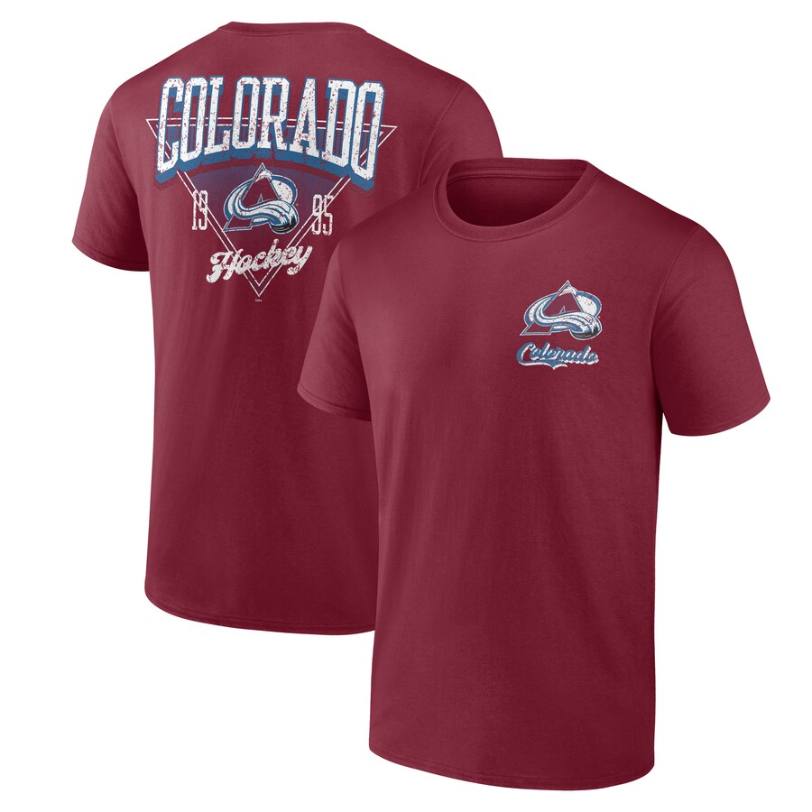 Men's Colorado Avalanche Burgundy Never Over T-Shirt