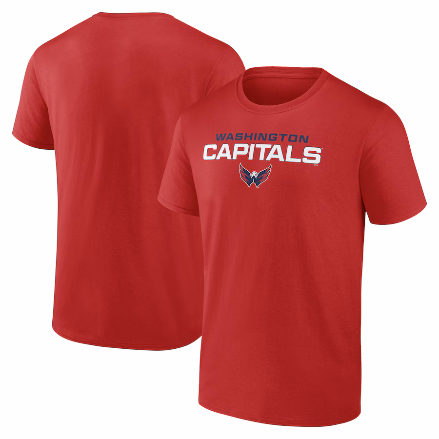 Men's Washington Capitals Fanatics Red Barnburner T-Shirt