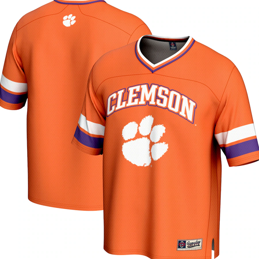Youth GameDay Greats Orange Clemson Tigers Spirit Football Jersey