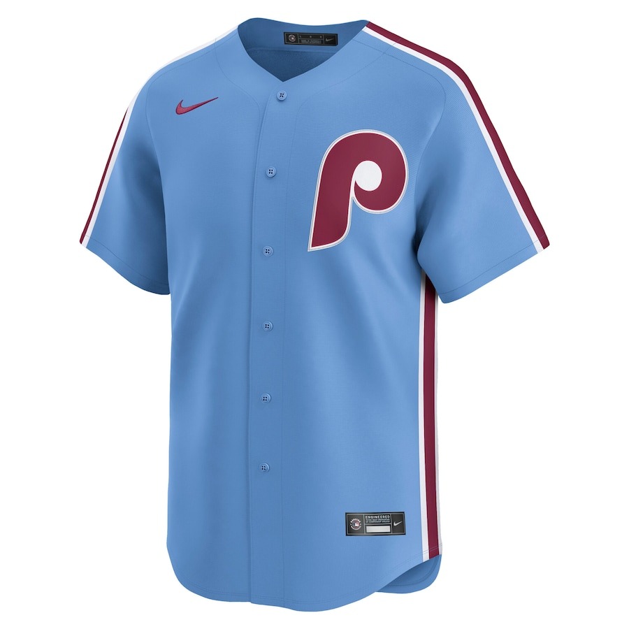 Men's Philadelphia Phillies  Nike Light Blue  Alternate Limited Jersey