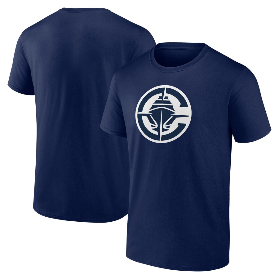 Men's LA Clippers Navy Primary Logo T-Shirt