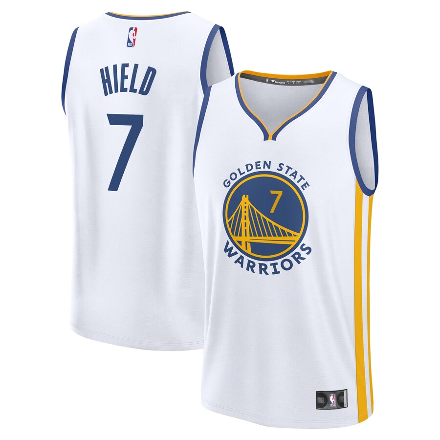 Men's Golden State Warriors Buddy Hield Fanatics White Fast Break Replica Player Jersey - Association Edition