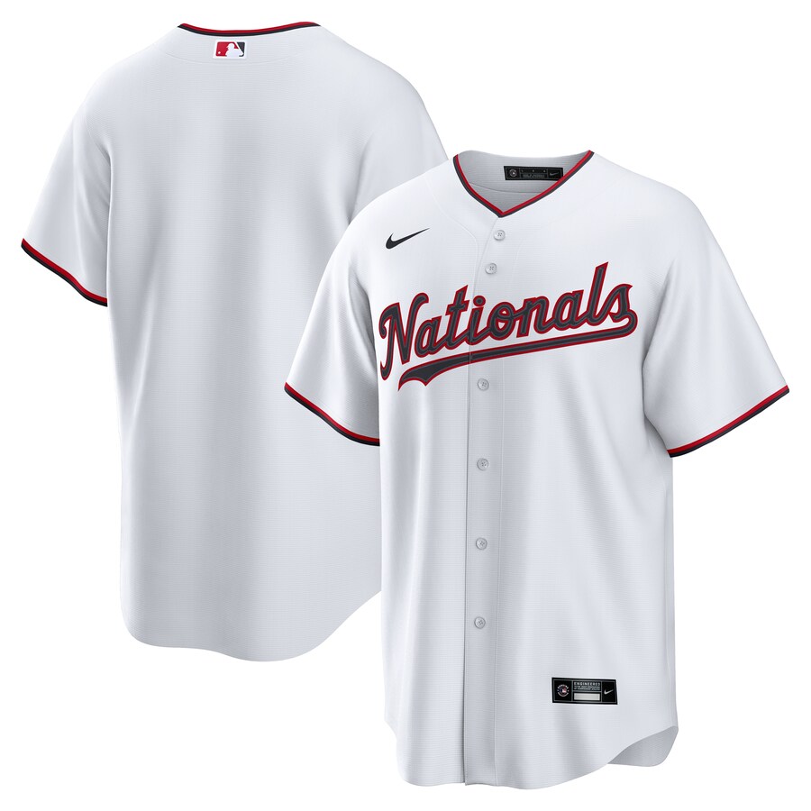 Youth Washington Nationals Nike White Home Replica 2.0 Jersey