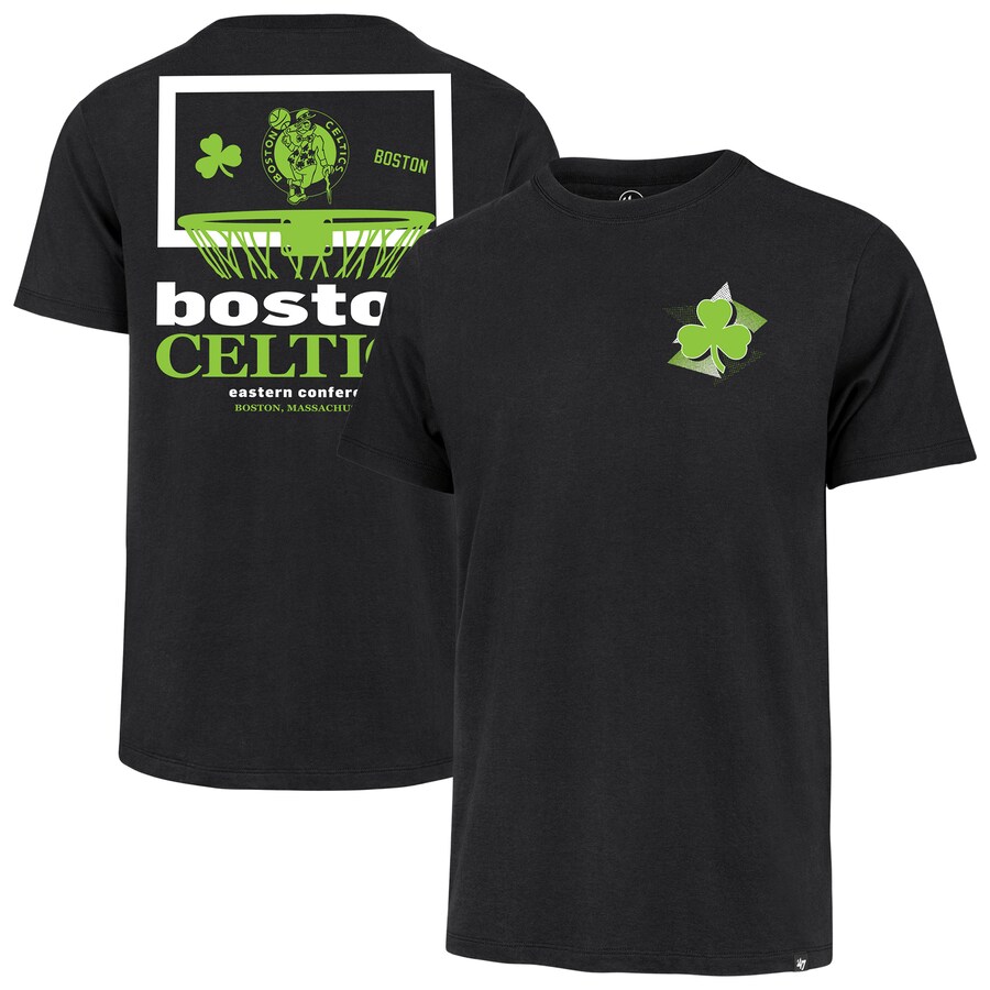 Men's Boston Celtics '47 Black City Edition Backboard T-Shirt
