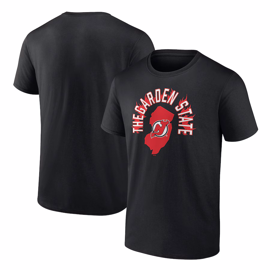 Men's New Jersey Devils Black Represent T-Shirt