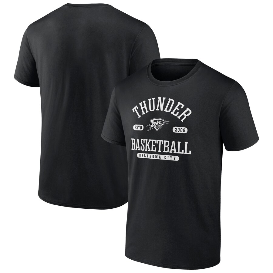 Men's Oklahoma City Thunder Black Danger Zone T-Shirt