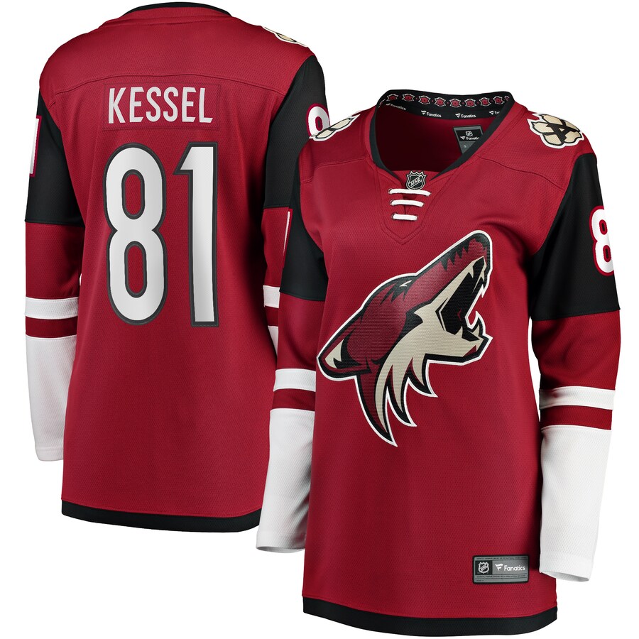 Women's Arizona Coyotes Phil Kessel Fanatics Branded Garnet Breakaway Player Jersey