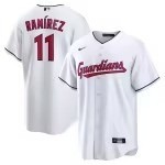 Men's Cleveland Guardians José Ramírez Nike White Replica Player Jersey