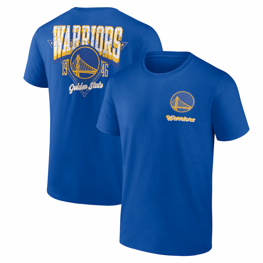 Men's Golden State Warriors Royal Never Over T-Shirt