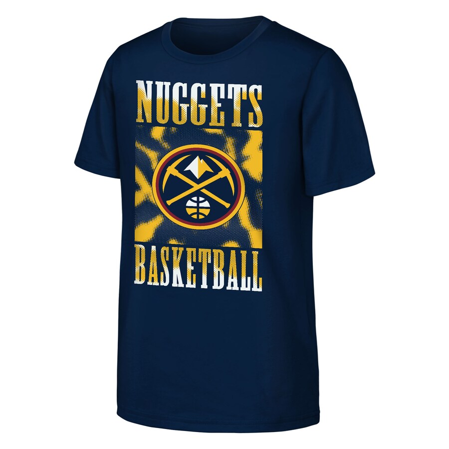 Youth Denver Nuggets Navy Garage Hero T-Shirt