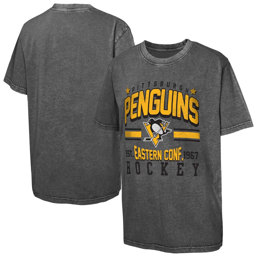 Youth Pittsburgh Penguins Black Sure Short T-Shirt
