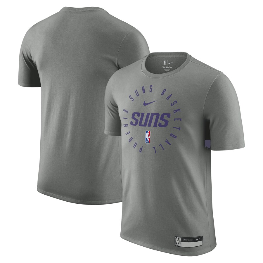 Men's Phoenix Suns Nike Gray 2024/25 Legend On-Court Practice Performance T-Shirt