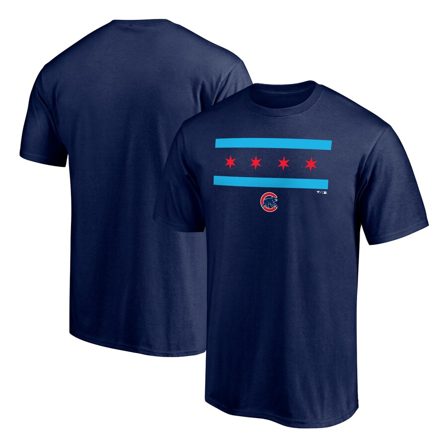Men's Chicago Cubs Navy Grand Slam Club T-Shirt