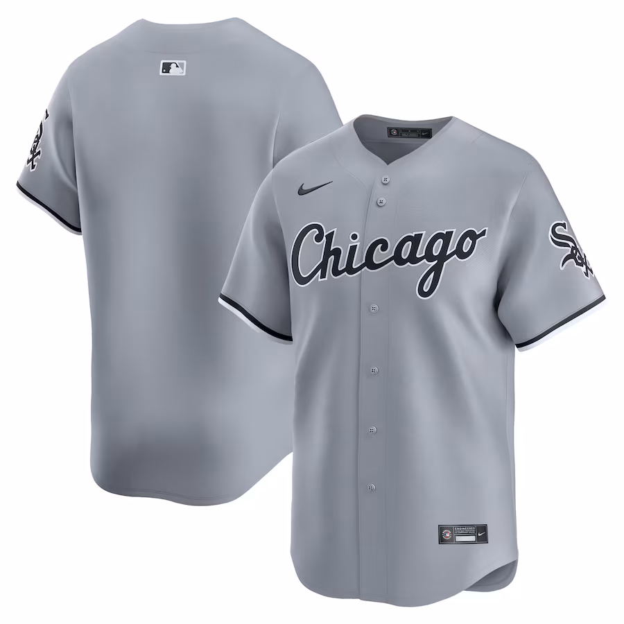 Men's Chicago White Sox Nike Gray Road Limited Jersey