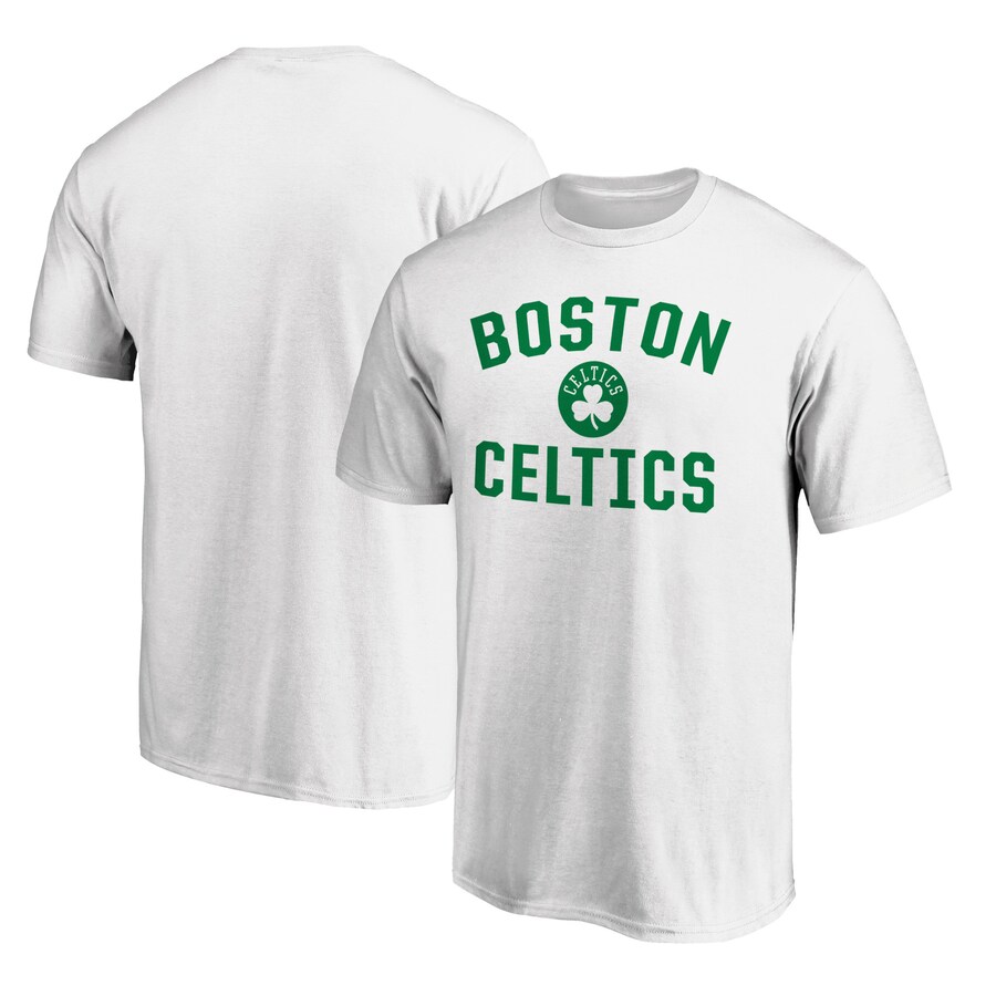 Men's Boston Celtics White Victory Arch T-Shirt