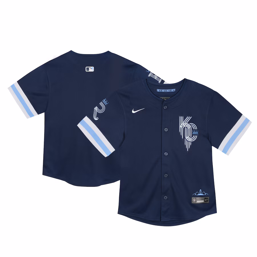 Toddler Kansas City Royals Nike Navy City Connect Limited Jersey
