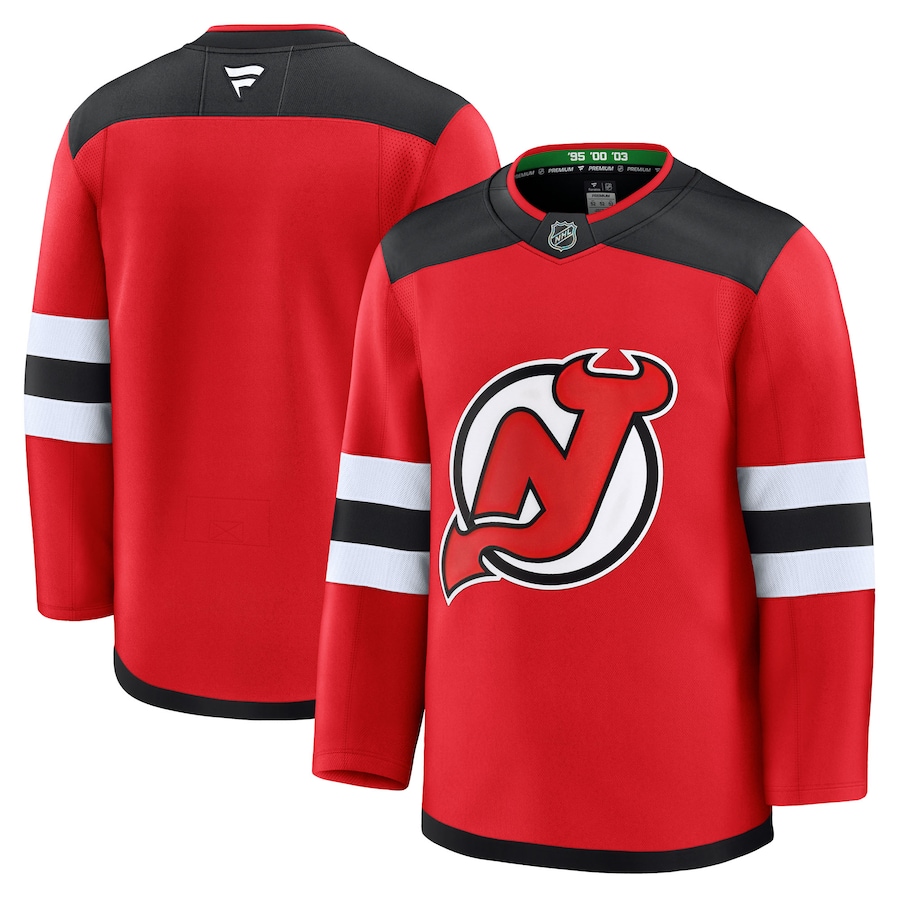 Men's New Jersey Devils Fanatics Red Home Premium Jersey
