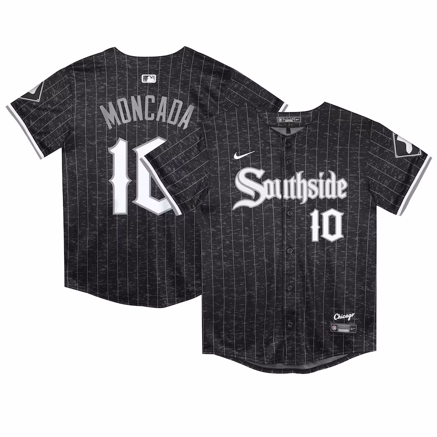 Preschool Chicago White Sox Yoan Moncada Nike Black City Connect Limited Player Jersey