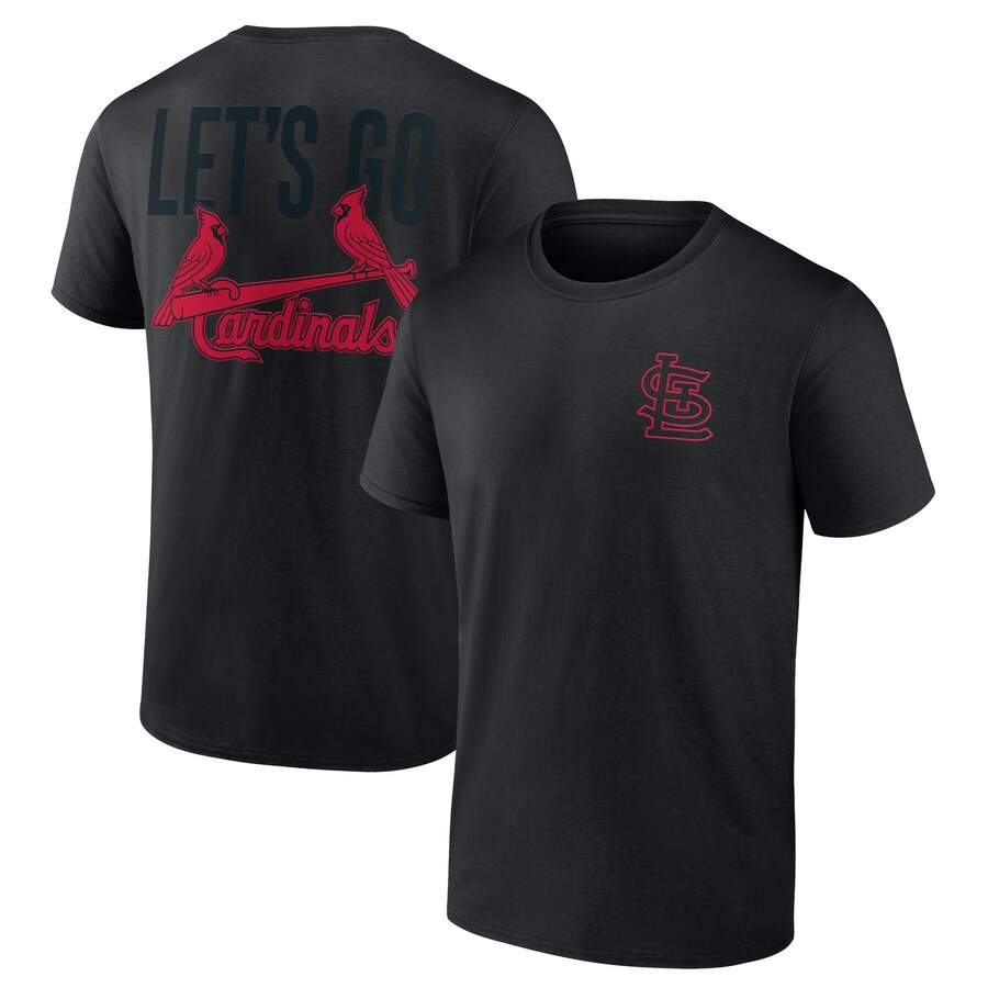 Men's St. Louis Cardinals Black In It To Win It T-Shirt