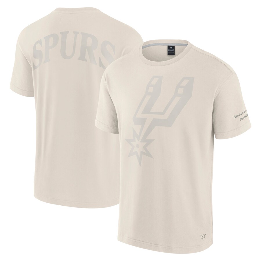 Men's San Antonio Spurs Fanatics Cream Elements Iconic T-Shirt