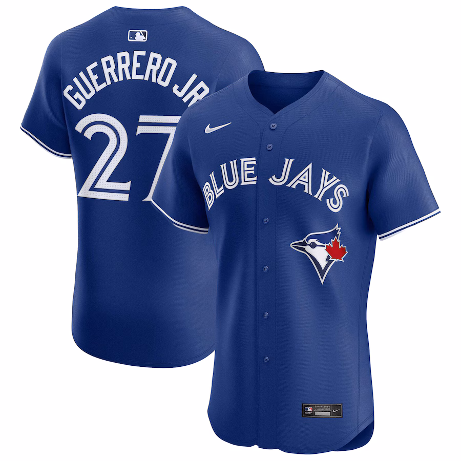 Men's Toronto Blue Jays Vladimir Guerrero Jr. Nike Royal Alternate Elite Player Jersey