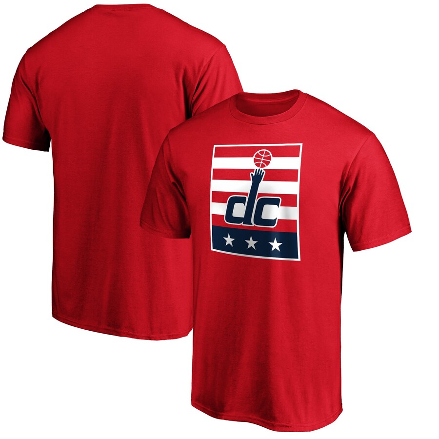 Men's Washington Wizards Red DC Block T-Shirt