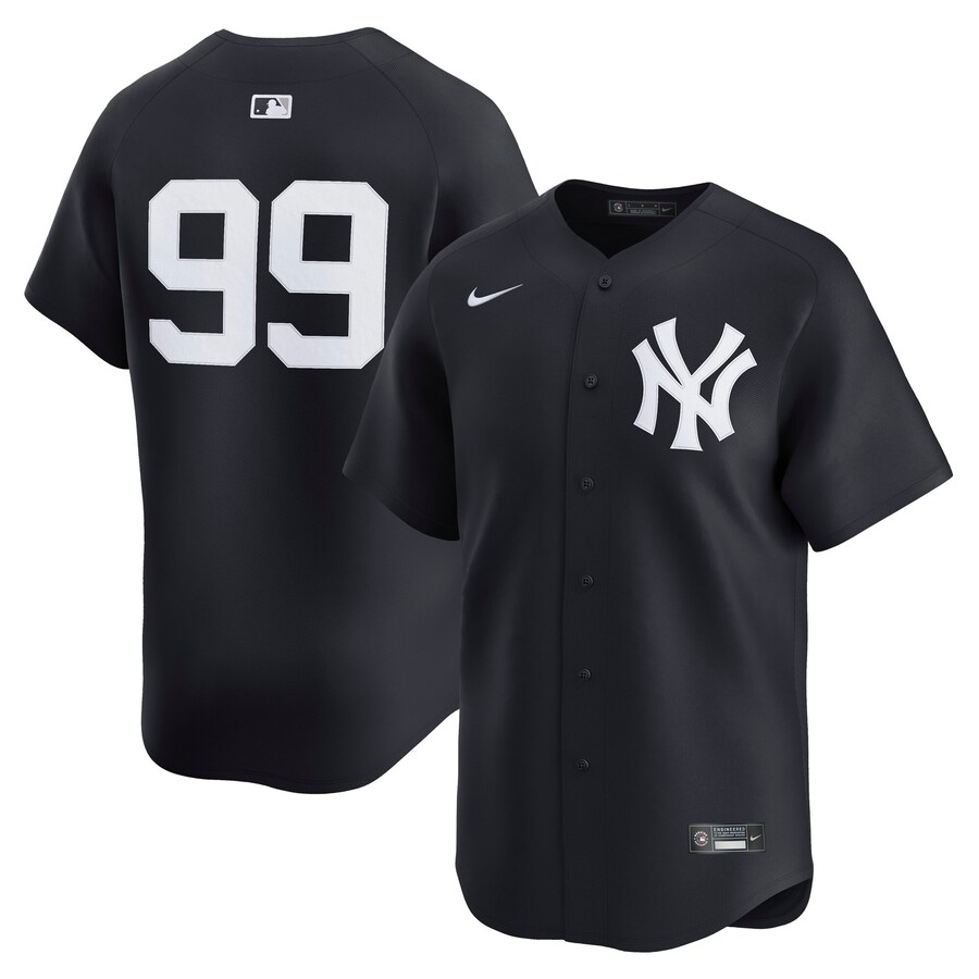 Men's Texas Rangers Aaron Judge Nike Gray Road Limited Player Jersey