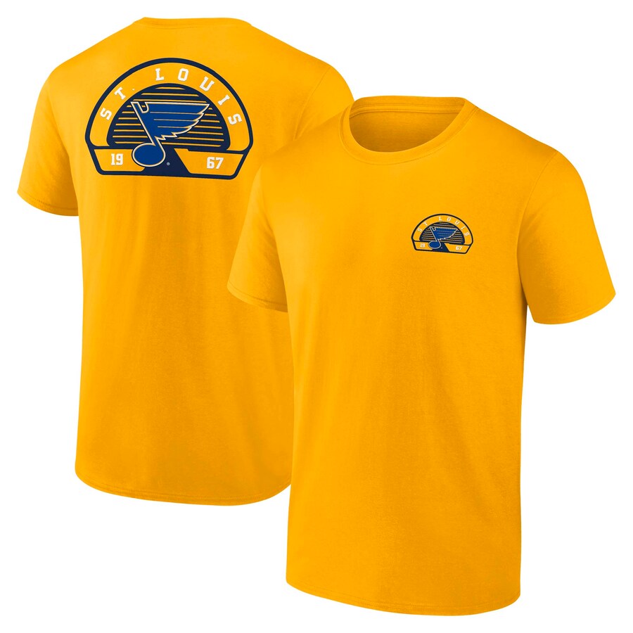 Men's St. Louis Blues Fanatics Gold Valor T-Shirt