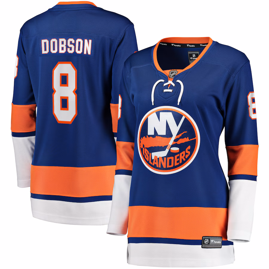 Women's New York Islanders Noah Dobson Fanatics Royal Home Breakaway Player Jersey