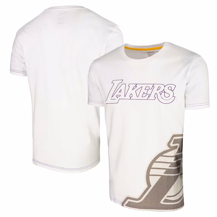 Unisex Los Angeles Lakers Stadium Essentials White Scoreboard T-Shirt