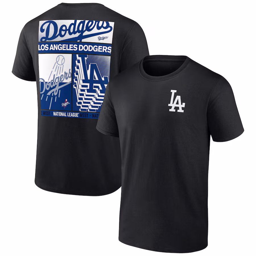 Men's Los Angeles Dodgers Black In Good Graces T-Shirt