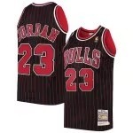 Men's Chicago Bulls Michael Jordan Mitchell & Ness Black 1996/97 Hardwood Classics Authentic Jersey