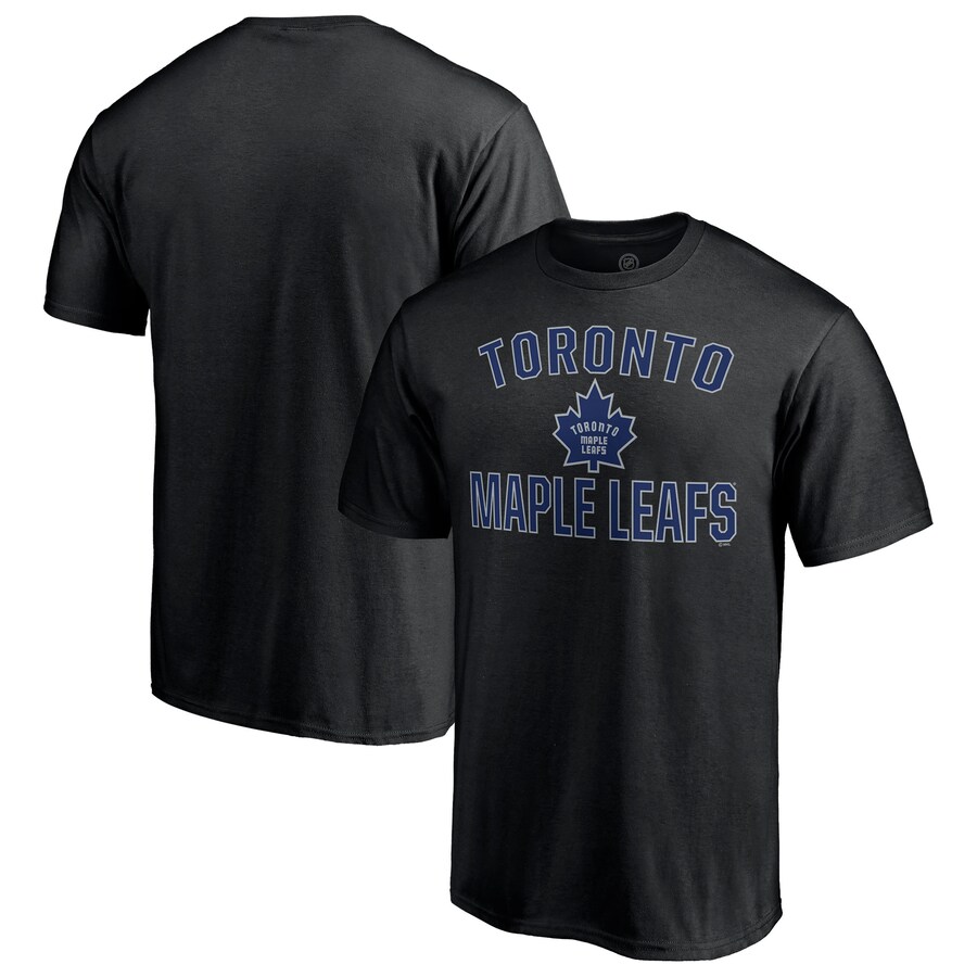 Men's Toronto Maple Leafs Black Special Edition Victory Arch T-Shirt