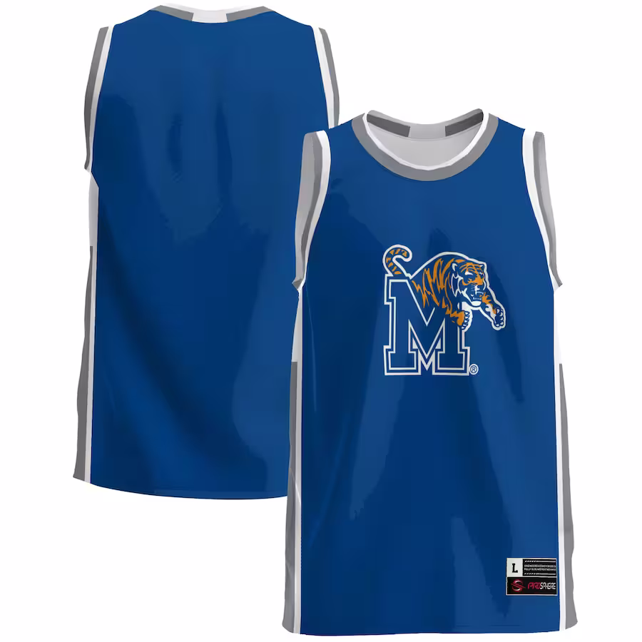 Memphis Tigers GameDay Greats  Lightweight Basketball Jersey - Blue
