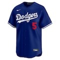 Men's Los Angeles Dodgers Freddie Freeman Nike Royal 2024 World Series Champions Alternate Limited Player Jersey
