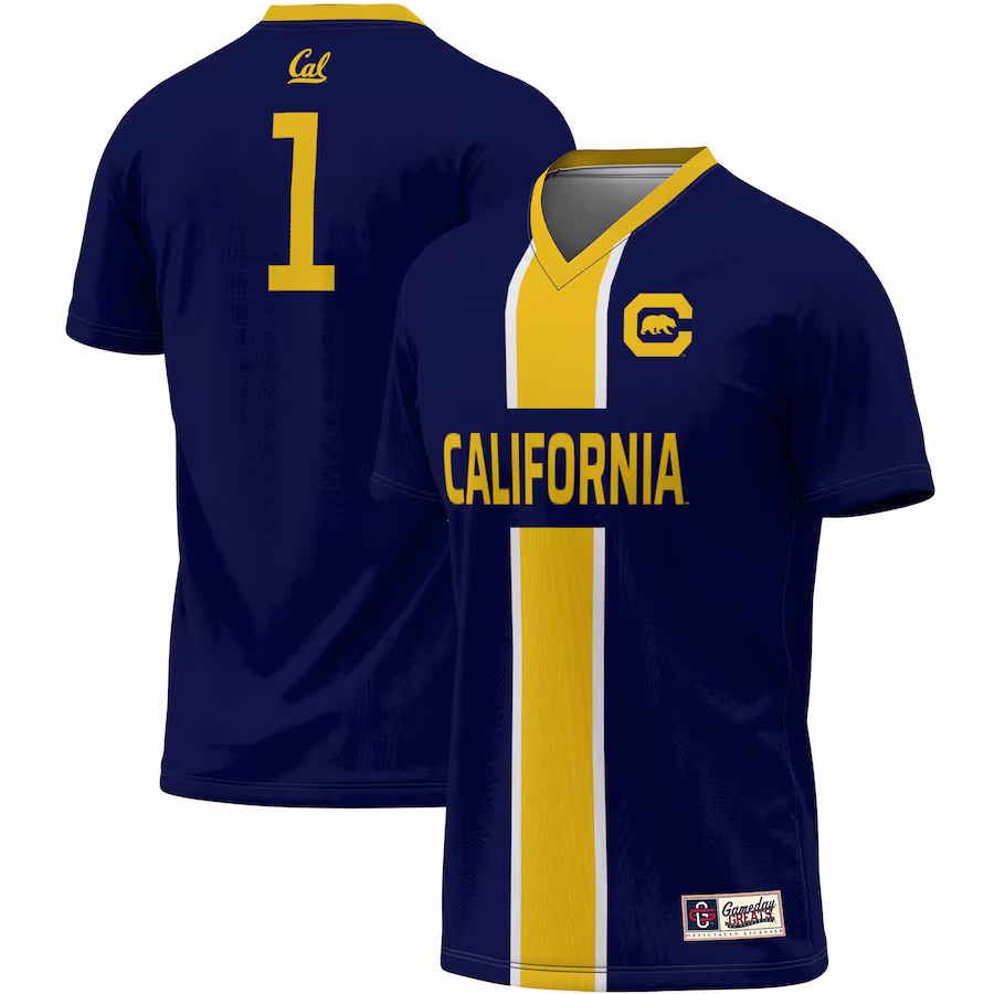 #1 Cal Bears ProSphere Unisex Lightweight Soccer Jersey - Navy